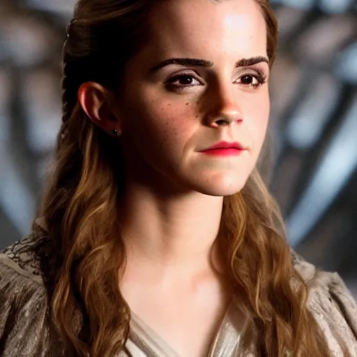 Image similar to emma watson as galadriel