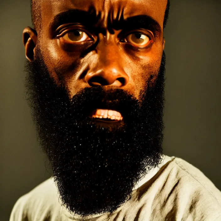 Prompt: mc ride from death grips, - wide shot, detailed, photography, realistic