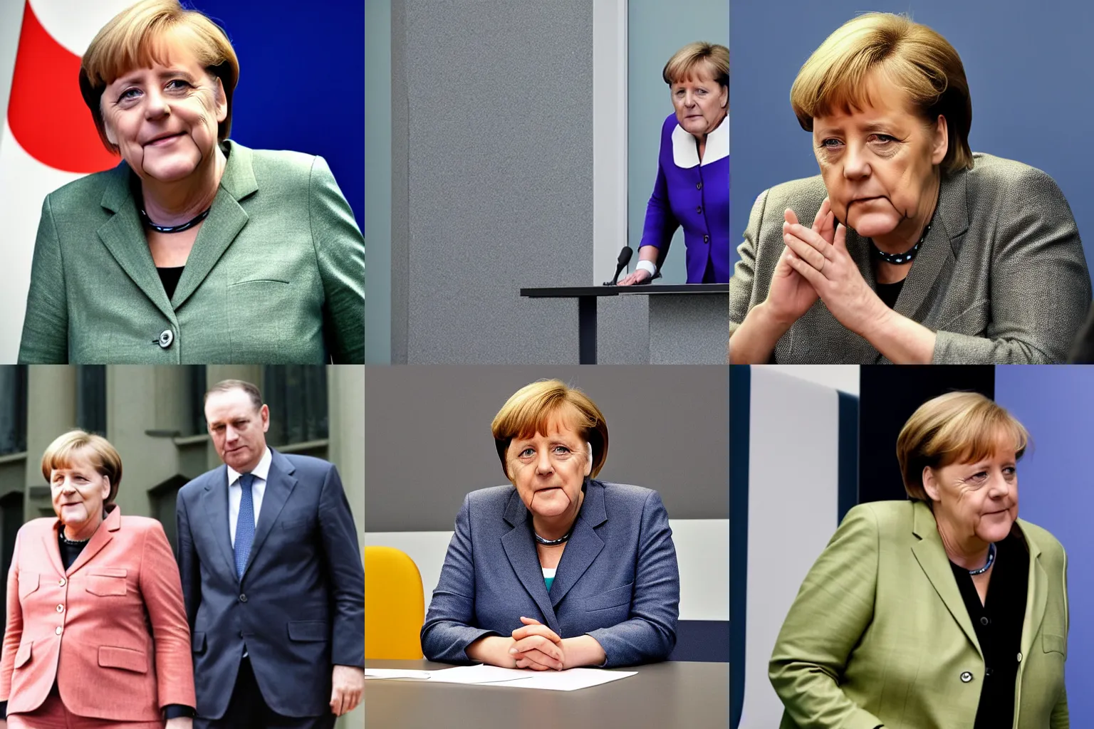 Image similar to angela merkel