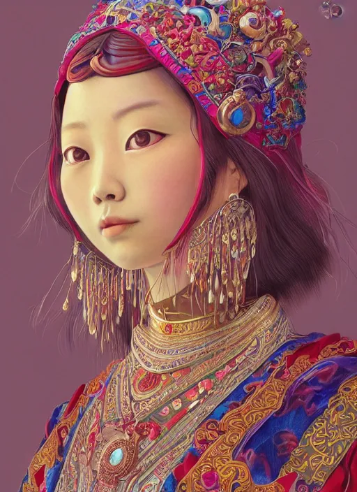 Prompt: lovely tibetan girl : : by martine johanna and simon stalenhag and chie yoshii and casey weldon and wlop : : ornate, dynamic, particulate, rich colors, intricate, elegant, highly detailed, centered, artstation, smooth, sharp focus, octane render, 3 d