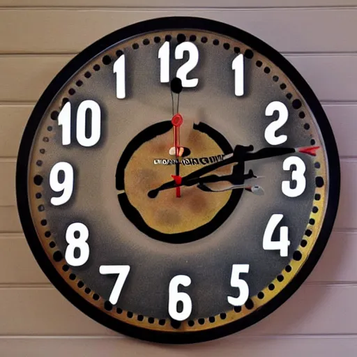 Image similar to fish clock