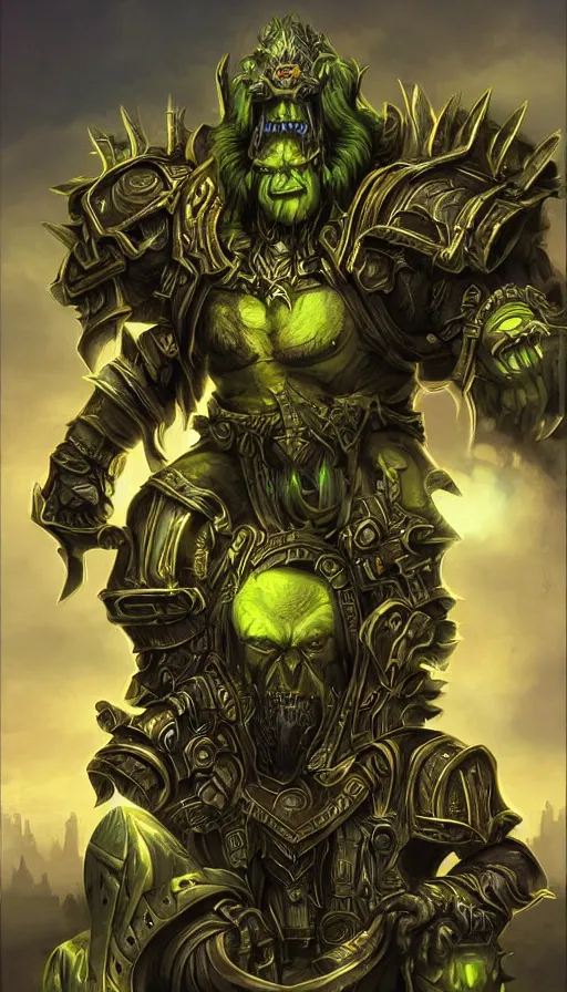 Image similar to techno artwork, from warcraft