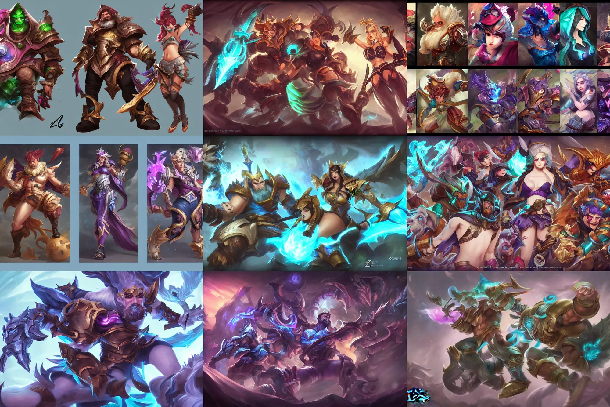League Of Legends Legendary Skin Splash Art By Bo Stable Diffusion