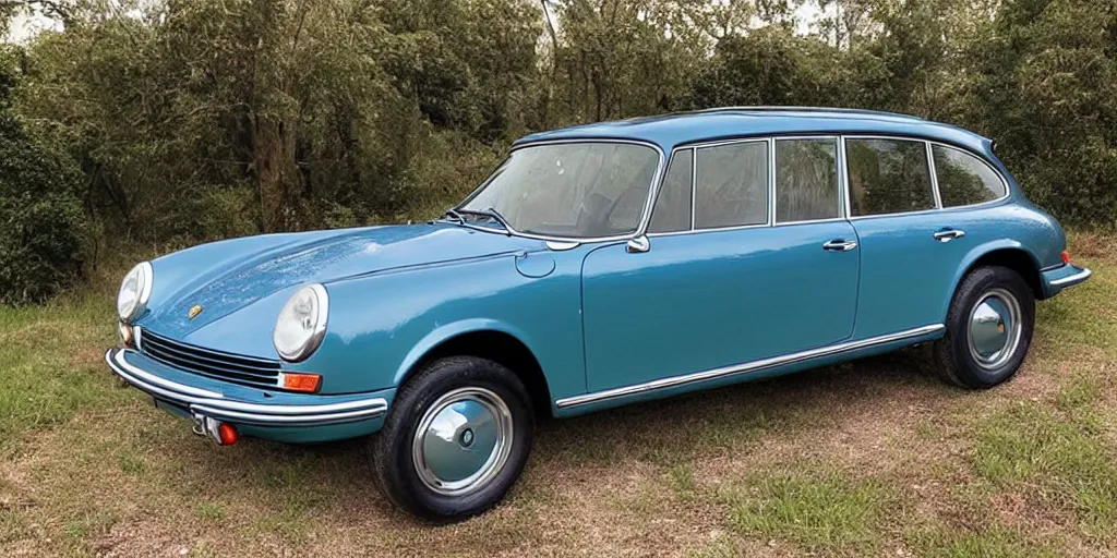 Image similar to “1960s Porsche Cayenne”