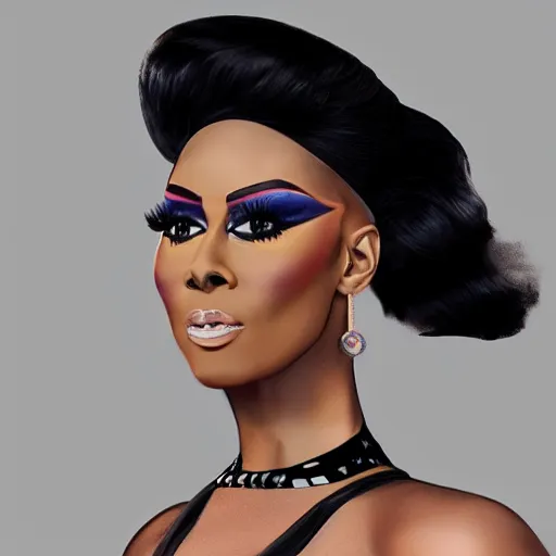 Image similar to the winner of ru paul 2 0 2 2 photorealistic