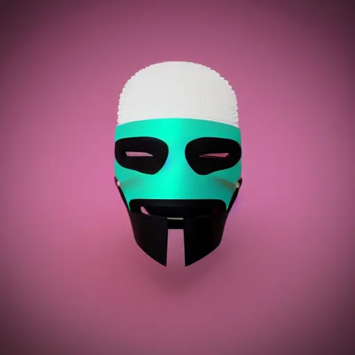 Image similar to 3d Miami VIce Luchador