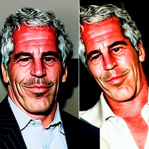 Prompt: jeffrey epstein wearing silly bunny ears