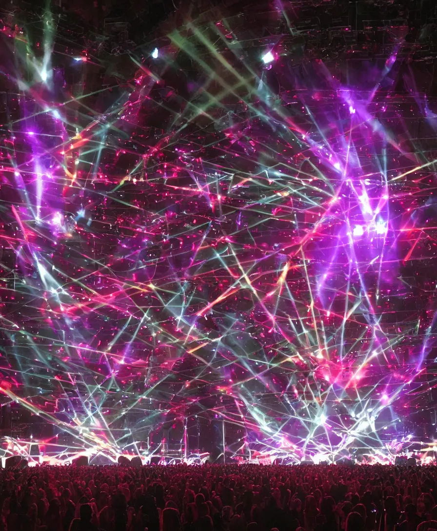 Image similar to truss lighting show stage concert LED wall screens pyro