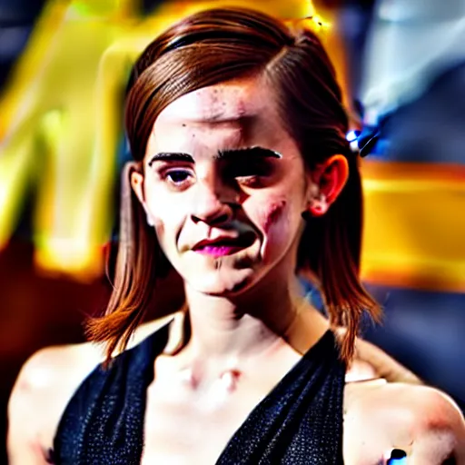 Image similar to emma watson. pixar style movie