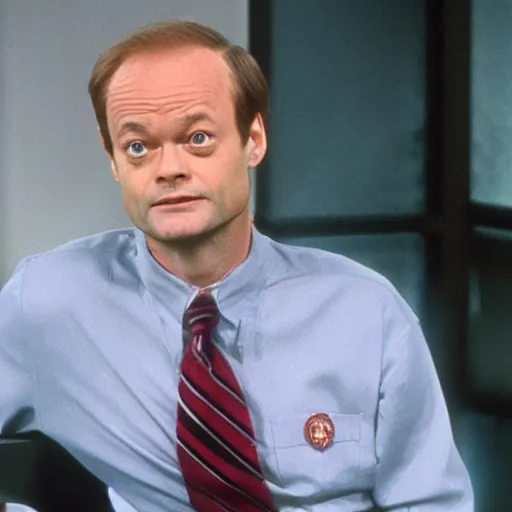 Prompt: 2023 reboot of Fraiser with Niles Crane