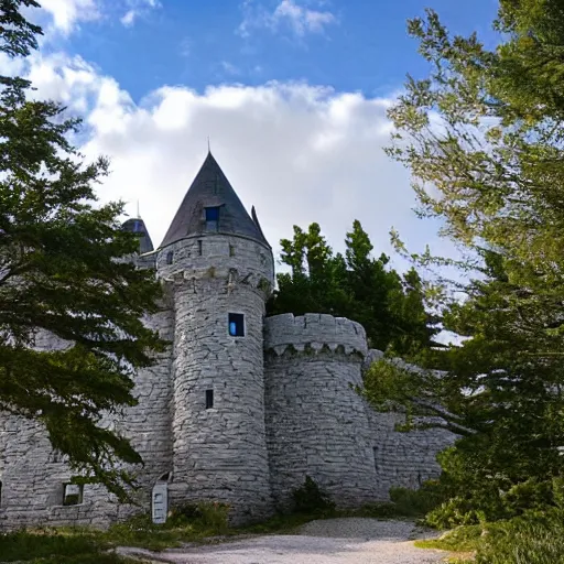 Prompt: castle in the bruce peninsula