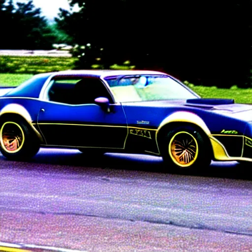 Image similar to a pontiac trans am from 1 9 8 2