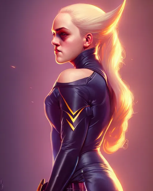 Prompt: Maika Monroe Batgirl, illustration, artstation, cinematic lighting, hyperdetailed, cgsociety, 8k, high resolution, Charlie Bowater, Tom Bagshaw, Norman Rockwell, insanely detailed and intricate