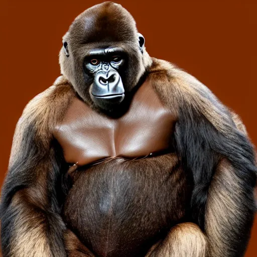 Image similar to hershey's chocolate harambe the gorilla