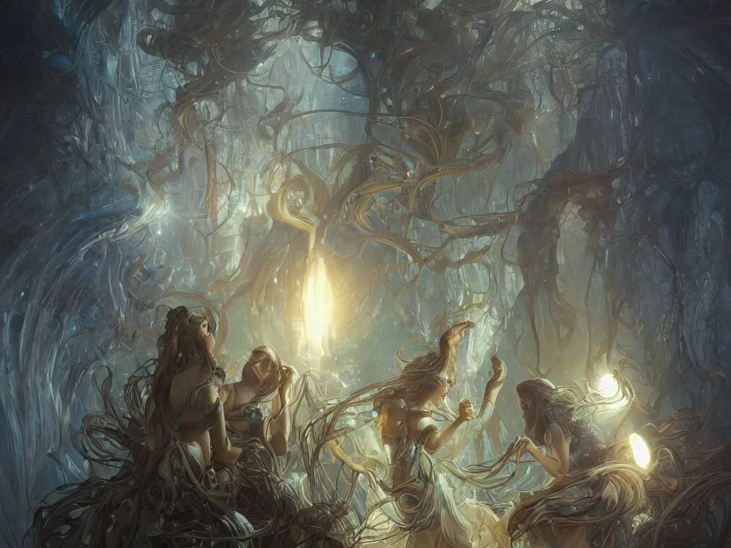 Prompt: A lifeform made out of electricity and light, digital painting, artstation, concept art, soft light, hdri, smooth, sharp focus, illustration, fantasy, intricate, elegant, highly detailed, D&D, matte painting, in the style of Greg Rutkowski and Alphonse Mucha and artemisia, 8k, highly detailed, jurgens, rutkowski, bouguereau, pastoral, rustic, georgic, detailed concept art, illustration, colorful pastel, painting, detail, ultra detailed, digital art, 4K,