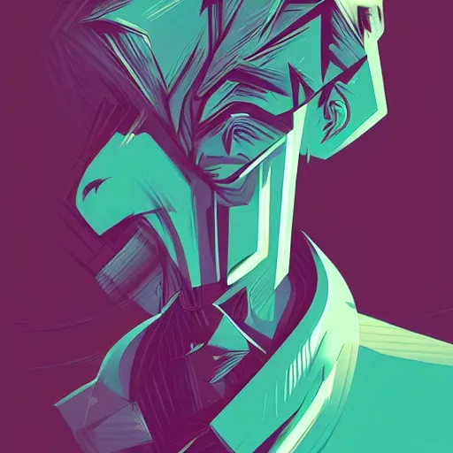 Image similar to A character by Petros Afshar