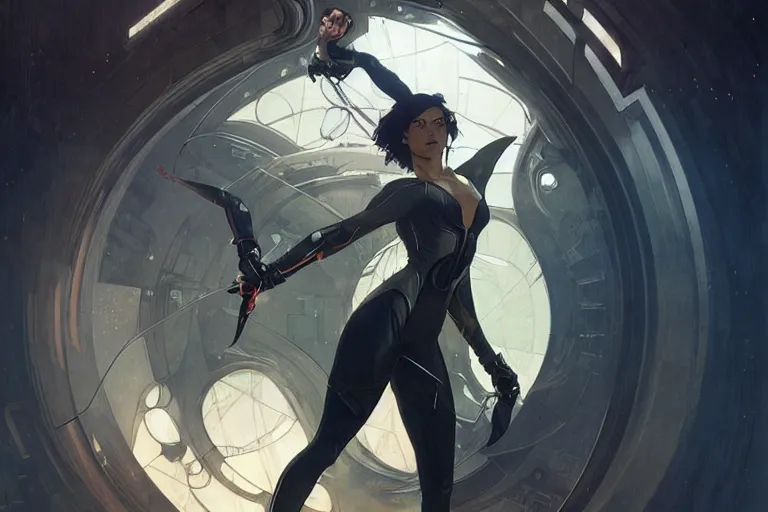 Prompt: aeon flux profile picture by Greg Rutkowski, dynamic pose, intricate, futuristic, fantasy, elegant, by Stanley Artgerm Lau, greg rutkowski, thomas kindkade, alphonse mucha, loish, norman Rockwell,