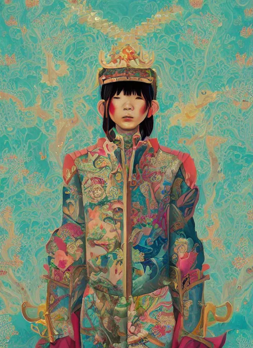 Image similar to yunnan people : : by martine johanna and simon stalenhag and chie yoshii and casey weldon and wlop : : ornate, dynamic, particulate, rich colors, intricate, elegant, highly detailed, centered, artstation, smooth, sharp focus, octane render, 3 d