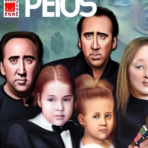 Image similar to Nicolas Cage Family Reunion