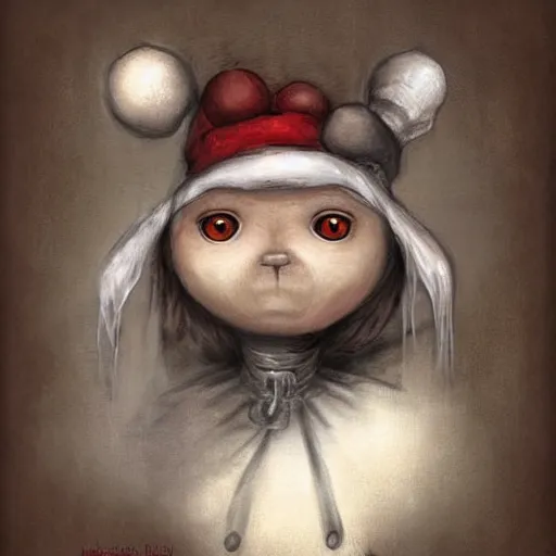 Image similar to a gibbon medieval chef, fantasy concept art by nicoletta ceccoli, mark ryden, lostfish, max fleischer