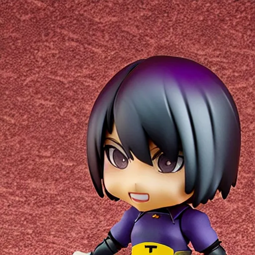 Image similar to a raven nendoroid, product shot