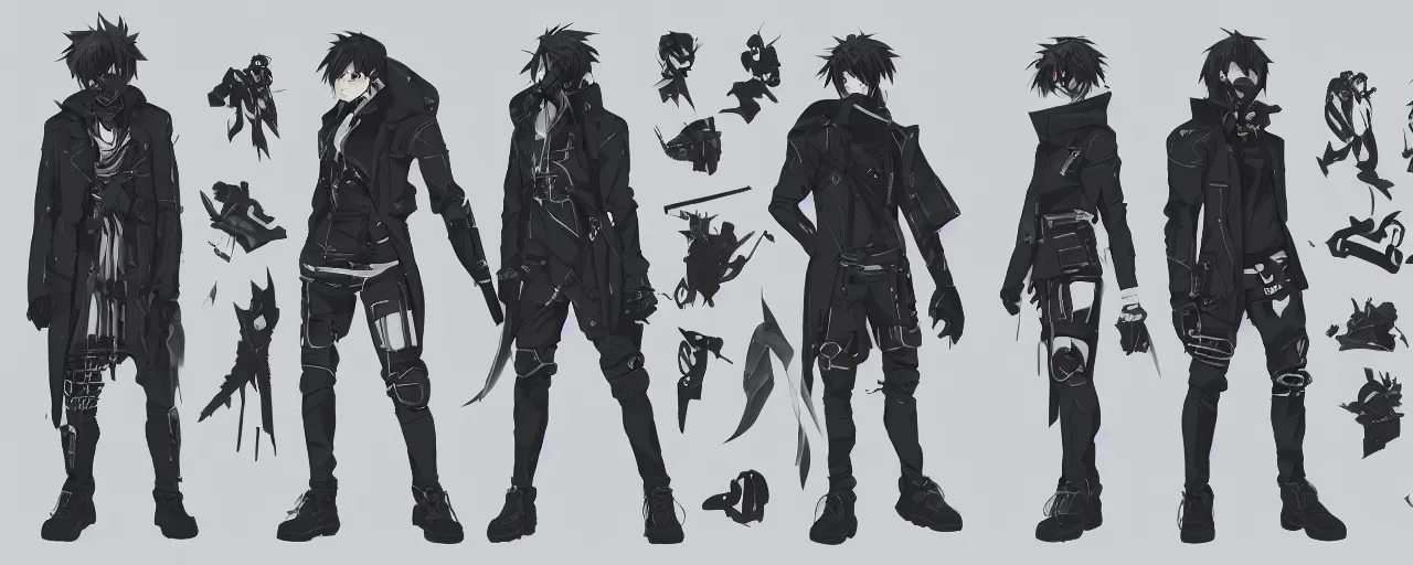 ArtStation - Fantasy Character Anime Boy