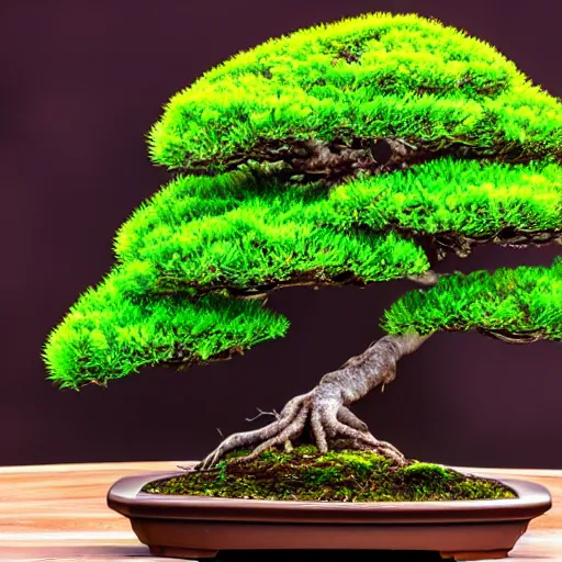 Image similar to beautiful photo of bonsai, hd 4k, focus detailed , very relaxing