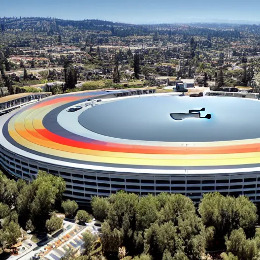 Image similar to apple headquarters, cupertino