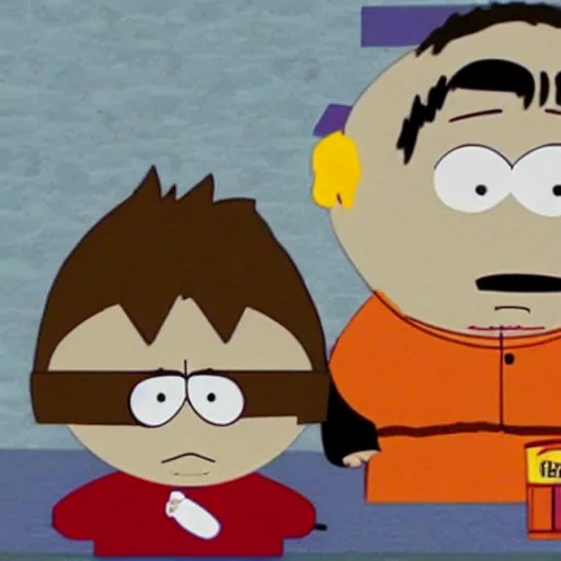 Image similar to Ben Stiller appearance on South Park