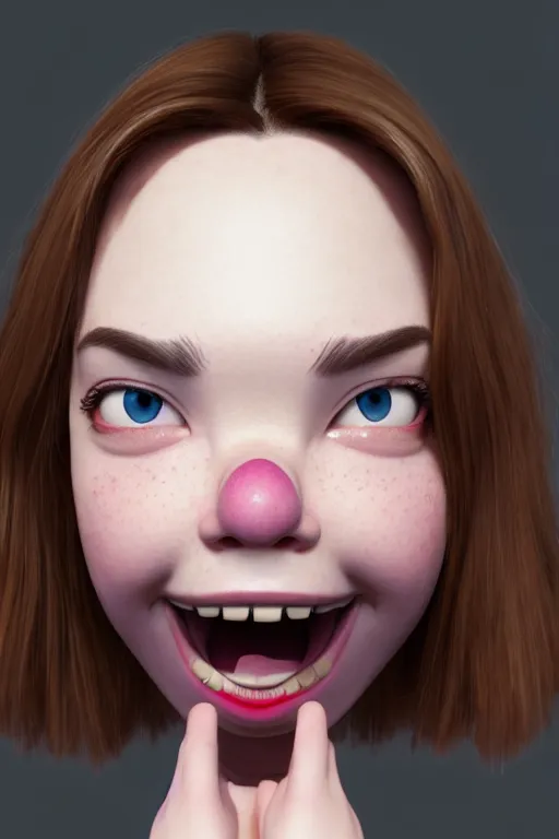 Prompt: anya taylor joy silly selfie with a pulled out tongue, pixar, volumetric lighting, epic composition, hyper detailed, ultra realistic, sharp focus, octane render, volumetric, ray tracing, artstation trending, cgsociety, sense of awe, 4 k