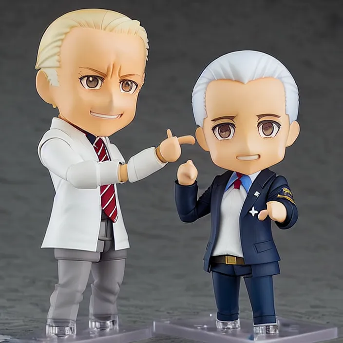 Prompt: anime nendoroid of joe Biden, fantasy, figuring