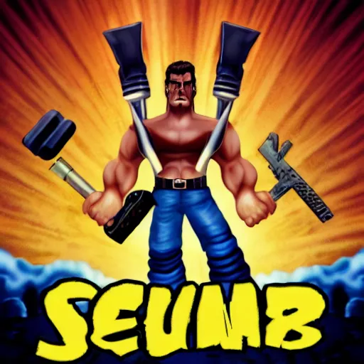 Image similar to Serious Sam