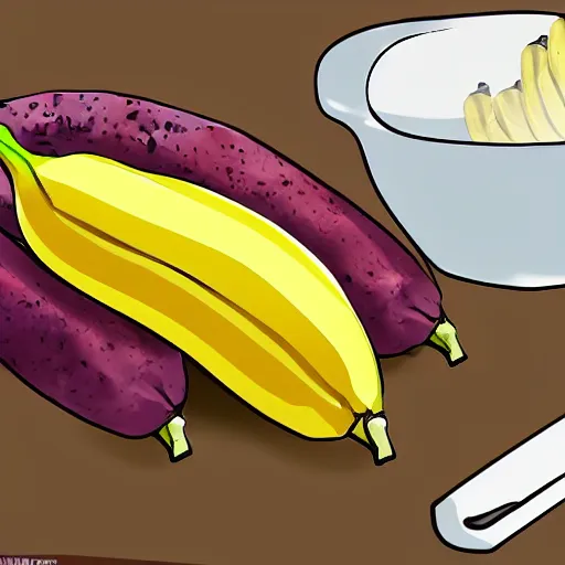 Prompt: wikihow how to cook a banana.