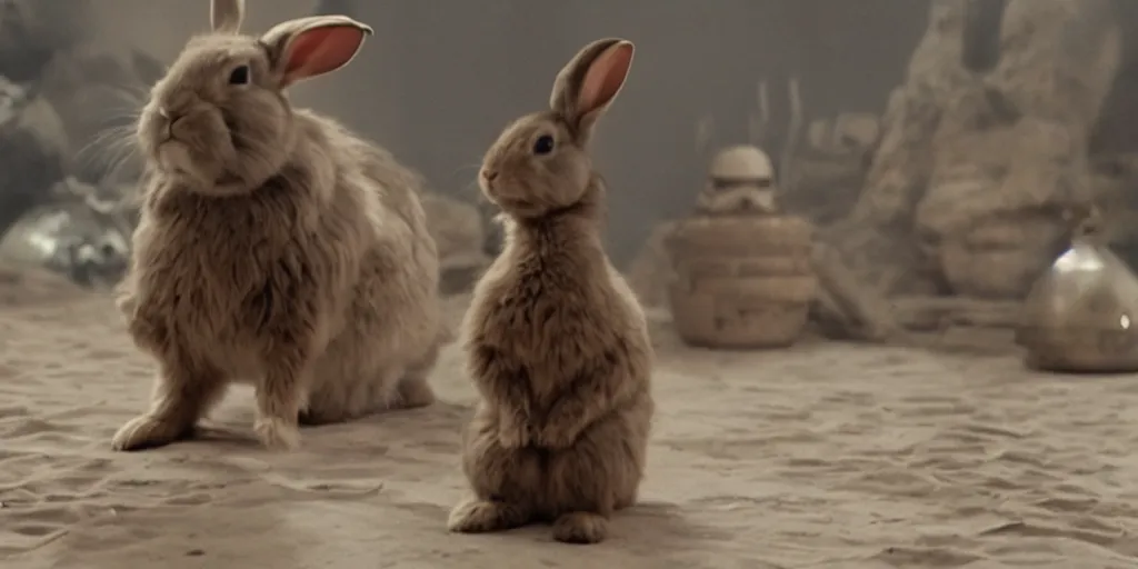 Image similar to a rabbit in the movie star wars screenshot