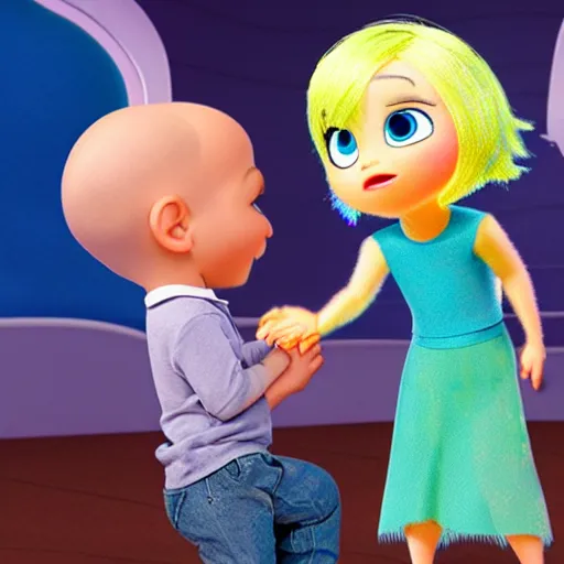 Image similar to riley from inside out meeting voldemort