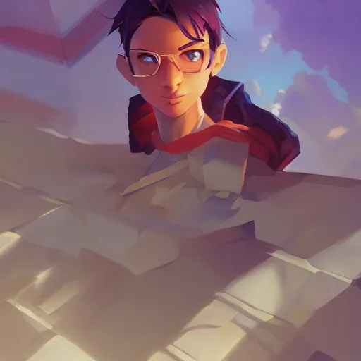 Image similar to hero world nintendo 6 4, behance hd by jesper ejsing, by rhads, makoto shinkai and lois van baarle, ilya kuvshinov, rossdraws global illumination