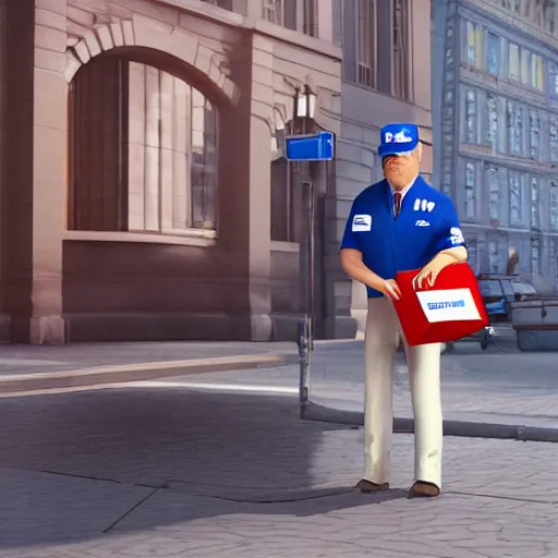 Prompt: hyperrealistic dslr film still of david letterman disguised as usps postal worker, delivering mail, stunning 8 k octane comprehensive 3 d render, inspired by istvan sandorfi & greg rutkowski & unreal engine, perfect symmetry, dim volumetric cinematic lighting, extremely hyper - detailed, incredibly real lifelike attributes & flesh texture, intricate, masterpiece, artstation, stunning