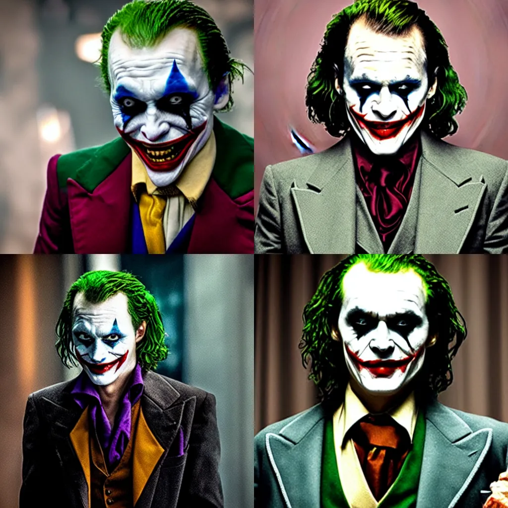 Prompt: johhny depp as the joker