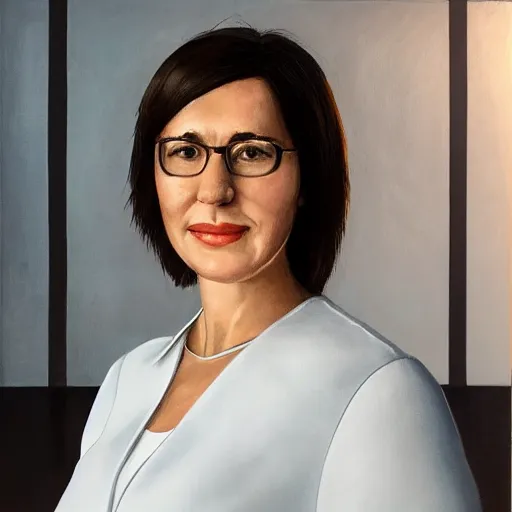 Image similar to naomi betterman corporate portrait, professional profile picture, hyperreal lifelike detailed uncanny valley realism