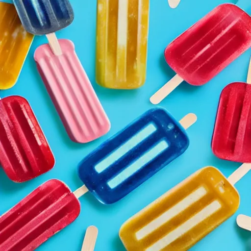 Image similar to yummy yummy popsicles product box design