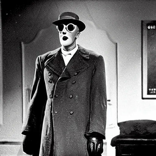 Image similar to a still of the Invisible Man