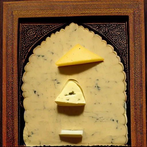 Image similar to cheese a reconstruction of the cheese taj mahal made ot of different cheeses, cheese