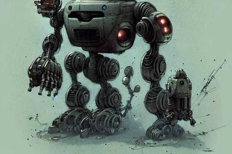 Image similar to robot by jean - baptiste monge