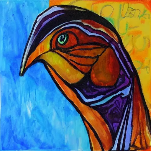 Image similar to original artwork, not based on copyrighted or trademarked material