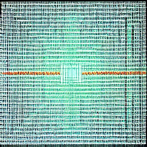 Prompt: anatex bead maze wrapped around a cathode ray tube, visual glitch instrument
