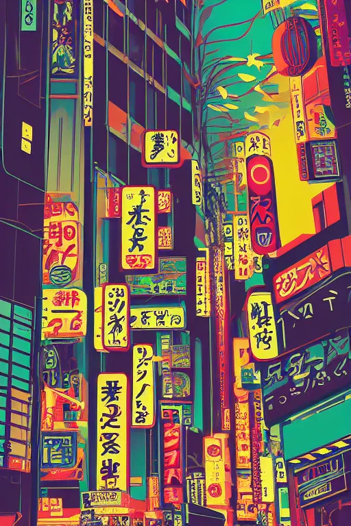 Image similar to tokyo city, aesthetic, fantasy pop art, by mike swiderek, jorge lacera, ben lo, tyler west, domingo zapata, ultrarealistic, sharp focus, intricate