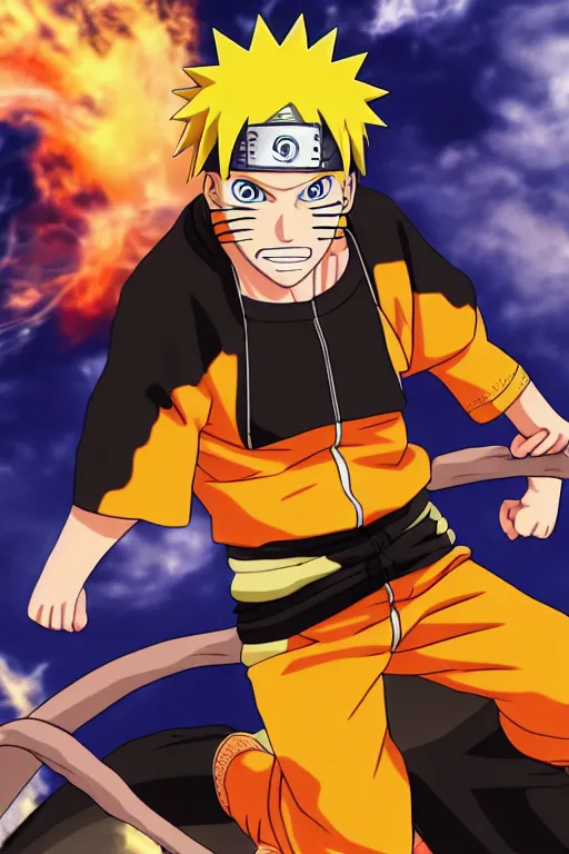 Image similar to image of Naruto Uzumaki as cat, 8K, HDR, high quality, detailed