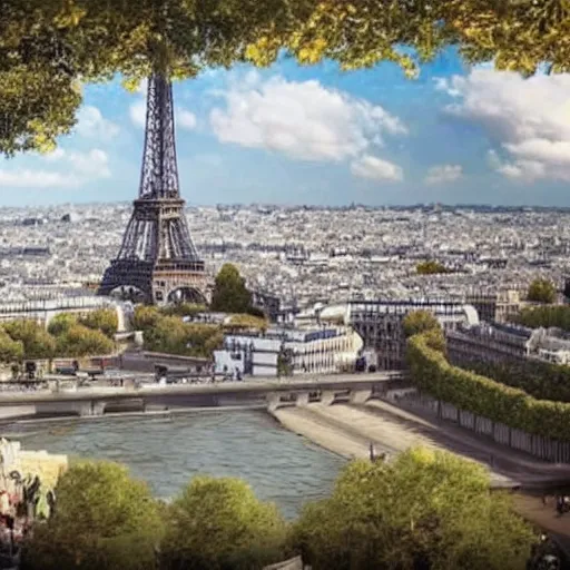 Image similar to a place in paris in 2 0 2 0