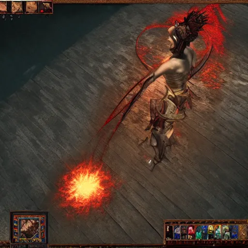 Image similar to Path of exile, artistic, 4k