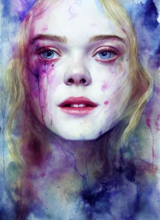 Image similar to elle fanning by agnes cecile